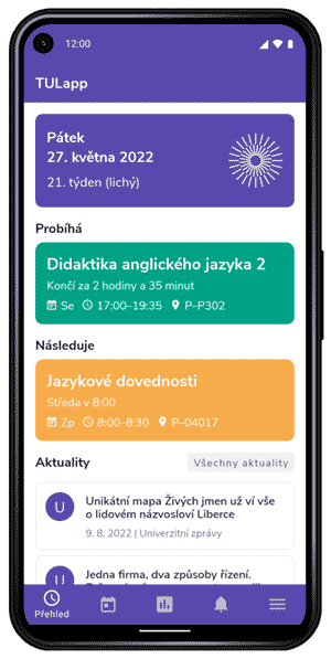TULapp na mobilu