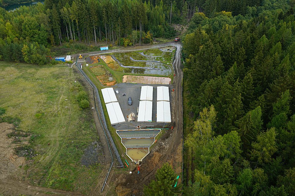 Tady už se čistí s účinností 97 %. Wetland+ v Hájku na Karlovarsku